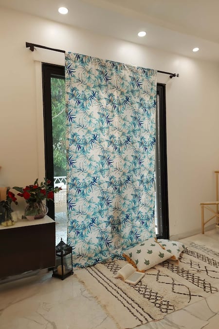 Throwpillow Floret Print Curtains - Set of 2 