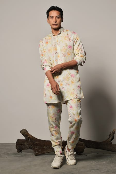 Project Bandi Alorra Floral Print Kurta Set 