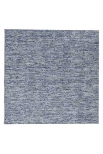 Buy_Kaleen India_Blue 40% Wool And 60% Viscose Hand Woven Ambient Abstract Pattern Rug_Online_at_Aza_Fashions