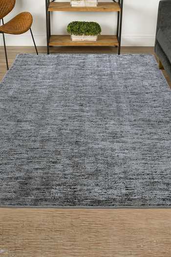 Buy Kaleen India Brown 40% Wool And 60% Viscose Hand Woven Rectangle Shaped Abstract Pattern Rug at Aza Fashions Buy_Kaleen India_Brown 40% Wool And 60% Viscose Hand Woven Rectangle Shaped Abstract Pattern Rug_at_Aza_Fashions