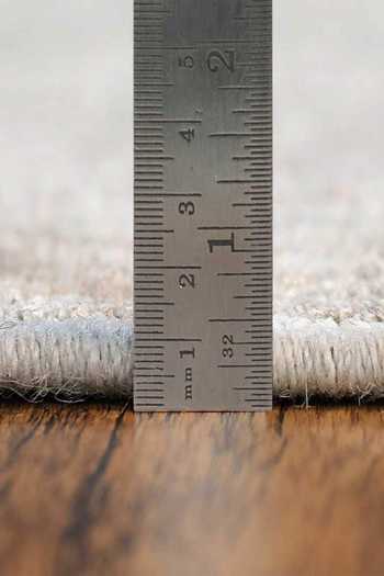 Buy_Kaleen India_Off White 40% Wool And 60% Viscose Hand Woven Oval Shaped Rug