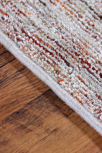 Kaleen India Red 40% Wool, 60% Viscose Hand Woven Ambient Square Shaped Rug Online at Aza Fashions Kaleen India_Red 40% Wool, 60% Viscose Hand Woven Ambient Square Shaped Rug_Online_at_Aza_Fashions