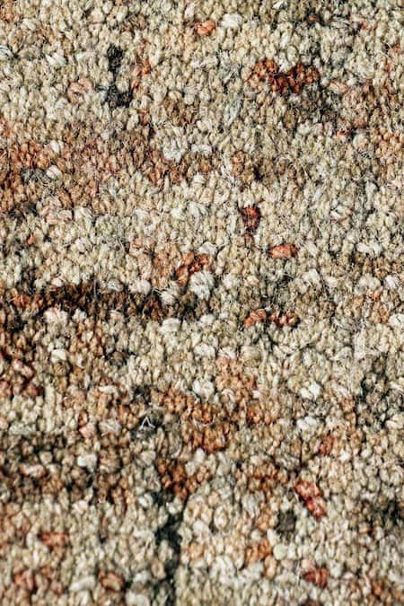 Kaleen India_Brown 100% Wool Hand Tufted Octagon Shaped Rug_at_Aza_Fashions