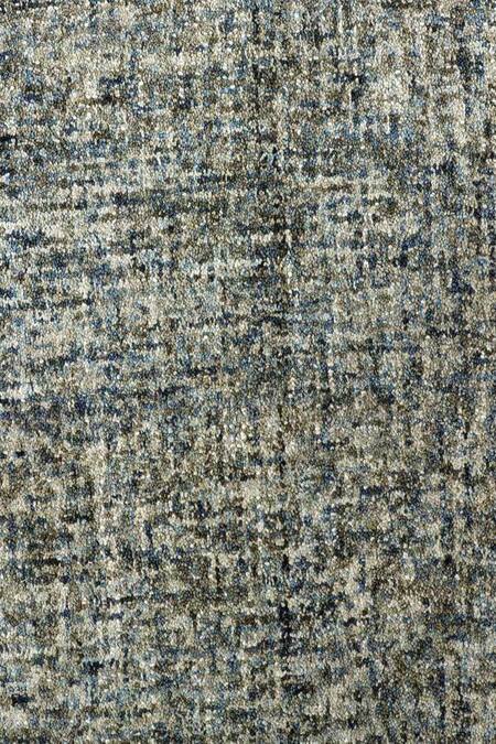 Kaleen India_Blue 100% Wool Hand Tufted Oval Shaped Rug_at_Aza_Fashions