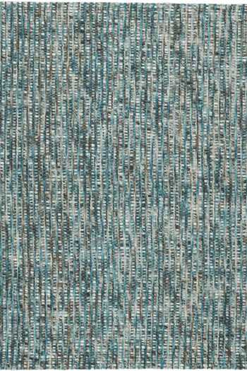Buy_Kaleen India_Blue 100% Wool Handwoven Checkered Pattern Torquoise Oval Rug_Online_at_Aza_Fashions