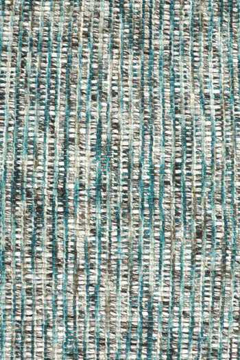 Buy_Kaleen India_Blue 100% Wool Handwoven Checkered Pattern Torquoise Oval Rug