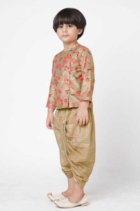 Indian Kids Plain Kurta with Dhoti in Premium Quality for Kids in White  Colors | eBay