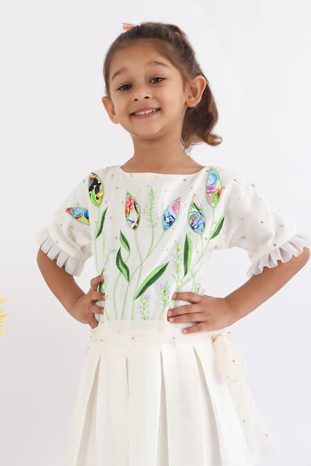 LA Dee DA Silk Threadwork Jumpsuit 