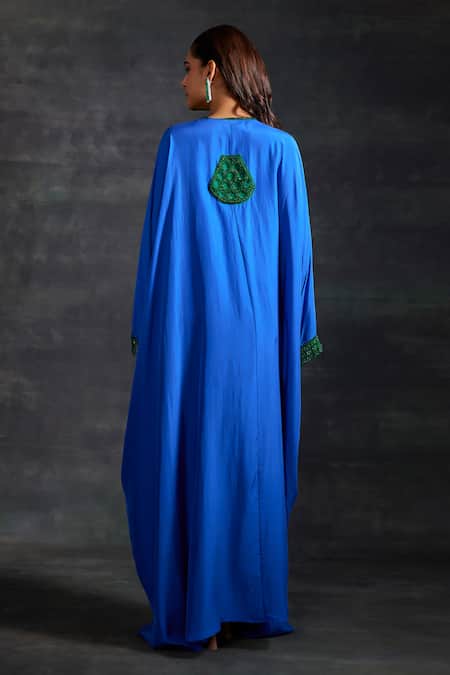 House of Exotique Placement Embellished Kaftan 