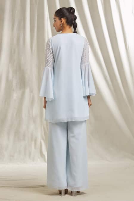 Shivani Awasty Cut Dana & Sequin Embroidered Tunic 