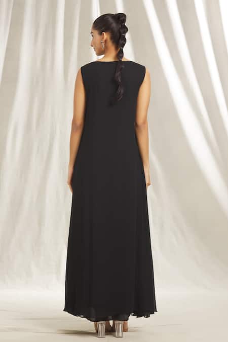 Shivani Awasty Starburst Crystal Embellished Dress 