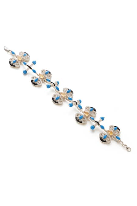 Janvi Sachdeva Design Mughal Motif Embellished Bracelet 