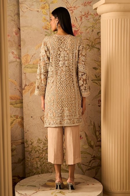 Ridhi Mehra Showcase Sequin Embroidered Kurta & Pant Set 