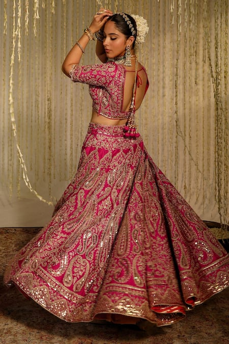 Sheetal Batra Amirah Sitaara Embroidered Bridal Lehenga Set 