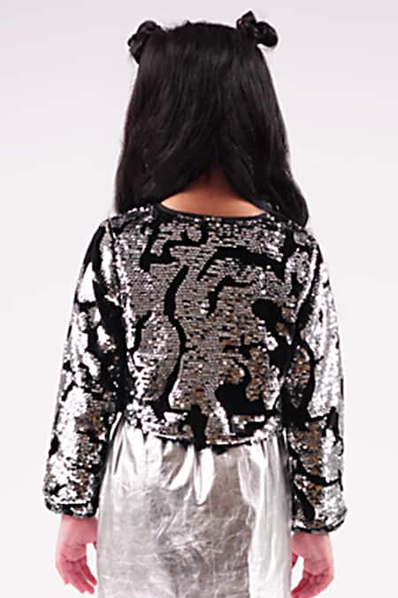 Black Sequin Jacket Set – Ombrello Clothing