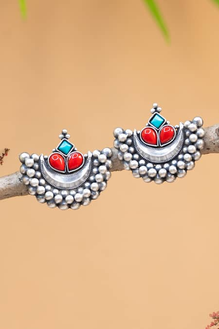 Coral Beauty Diamond Earrings