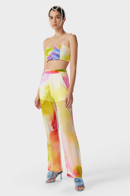 The Iaso Elea Ombre Overlay Beach Pant 