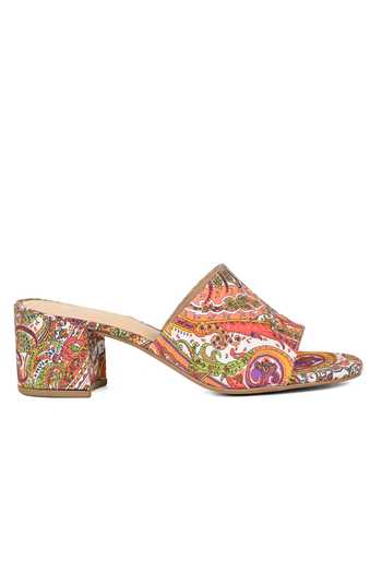 Buy_Vanilla Moon_Orange Neel Paisley Print Heels_Online_at_Aza_Fashions
