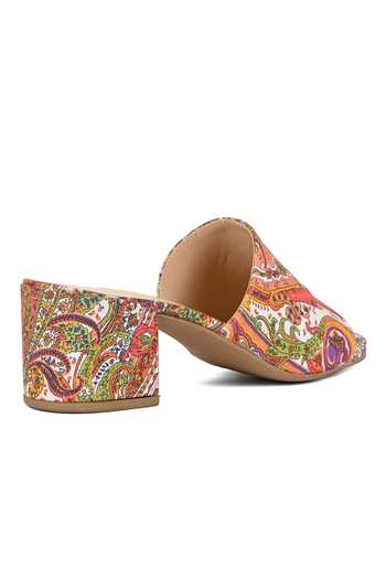 Shop_Vanilla Moon_Orange Neel Paisley Print Heels_Online_at_Aza_Fashions