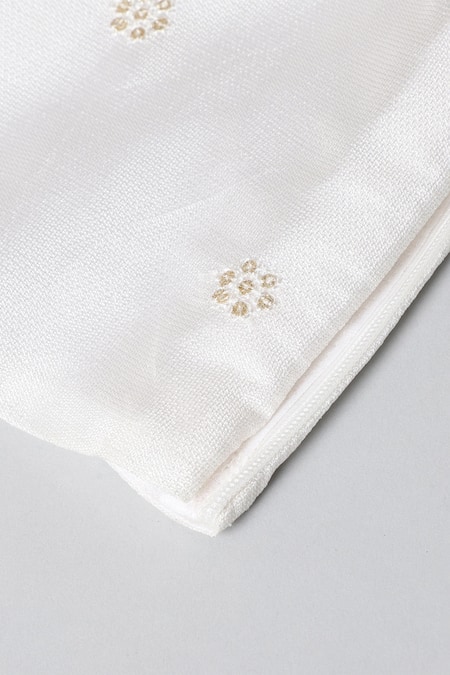 Byb Premium_Yellow Silk, Chiffon Gota Patti Work Blouse Lehenga Set _at_Aza_Fashions