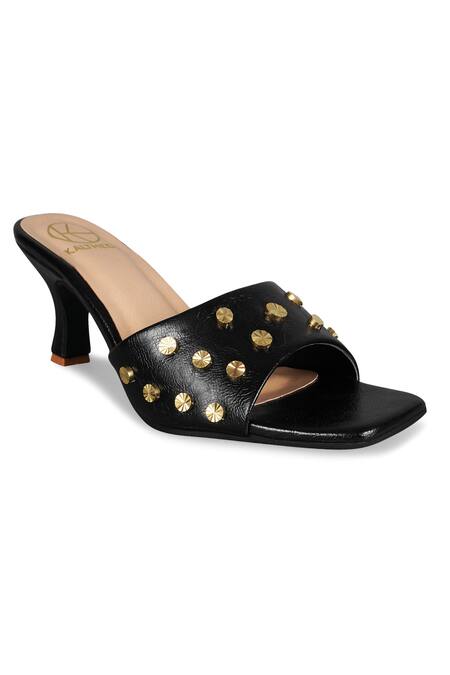 Buy_Kaltheos_Black Embellished Nina Bead Heels