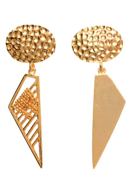 Double Solid Gold Ball Chain Earring – SMITH + MARA