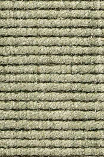 Kaleen India_Green 60% Wool And 40% Jute Handwoven Stripe Pattern Mood Oval Rug_at_Aza_Fashions
