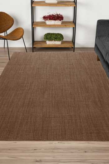 Buy Kaleen India Brown 60% Wool And 40% Jute Handwoven Stripe Pattern Mood Rectangle Rug at Aza Fashions Buy_Kaleen India_Brown 60% Wool And 40% Jute Handwoven Stripe Pattern Mood Rectangle Rug_at_Aza_Fashions