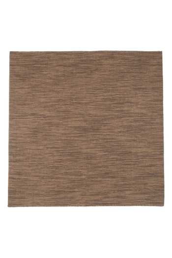 Kaleen India Brown 60% Wool And 40% Jute Handwoven Stripe Pattern Mood Rectangle Rug at Aza Fashions Kaleen India_Brown 60% Wool And 40% Jute Handwoven Stripe Pattern Mood Rectangle Rug_at_Aza_Fashions