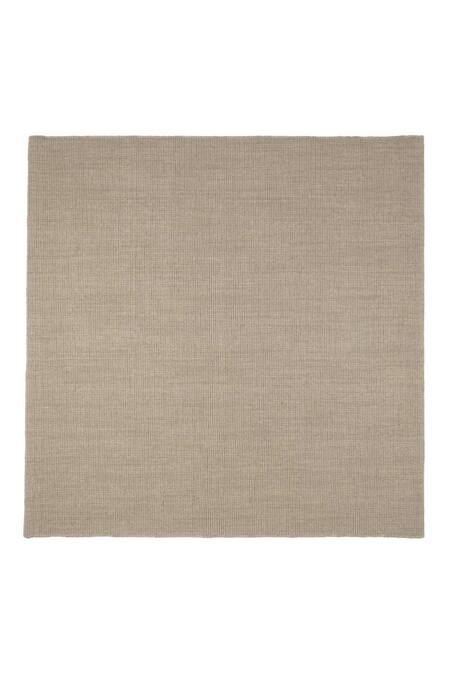 Shop_Kaleen India_Cream 60% Wool And 40% Jute Hand Woven Sandstone Octagon Shaped Rug
