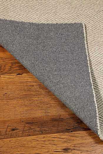 Shop Kaleen India Cream 85% Wool And 15% Jute Hand Woven Oval Shaped Textured Rug at Aza Fashions Shop_Kaleen India_Cream 85% Wool And 15% Jute Hand Woven Oval Shaped Textured Rug_at_Aza_Fashions