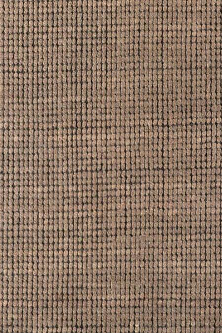 Shop_Kaleen India_Brown 100% Wool Hand Woven Fudge Textured Square Shaped Rug