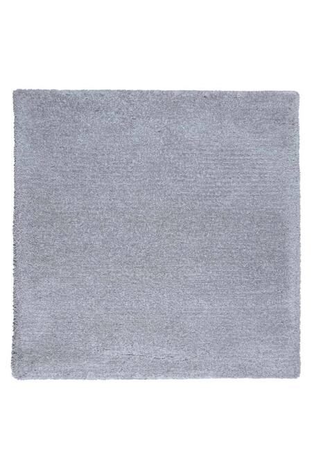 Shop_Kaleen India_Grey 100% Polyester Hand Tufted Daisy Rectangle Shaped Rug_Online_at_Aza_Fashions