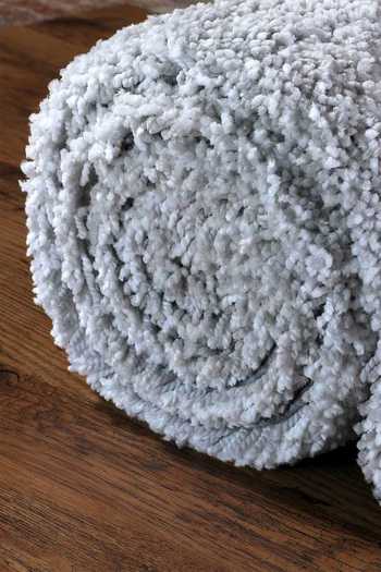Shop_Kaleen India_Silver 100% Polyester Hand Tufted Daisy Rectangle Shaped Rug_Online_at_Aza_Fashions