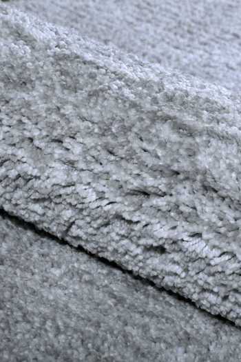 Buy_Kaleen India_Silver 100% Polyester Hand Tufted Daisy Rectangle Shaped Rug