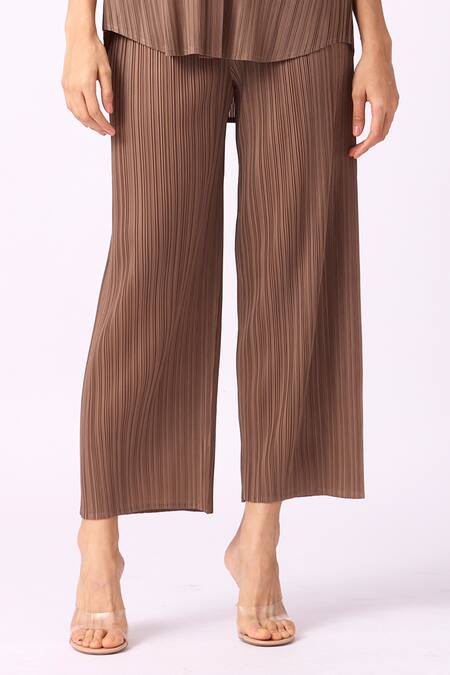 Scarlet Sage Grey Polyester Fringe Collared Dari Work Shirt And Pant Set Online at Aza Fashions Scarlet Sage_Grey Polyester Fringe Collared Dari Work Shirt And Pant Set_Online_at_Aza_Fashions