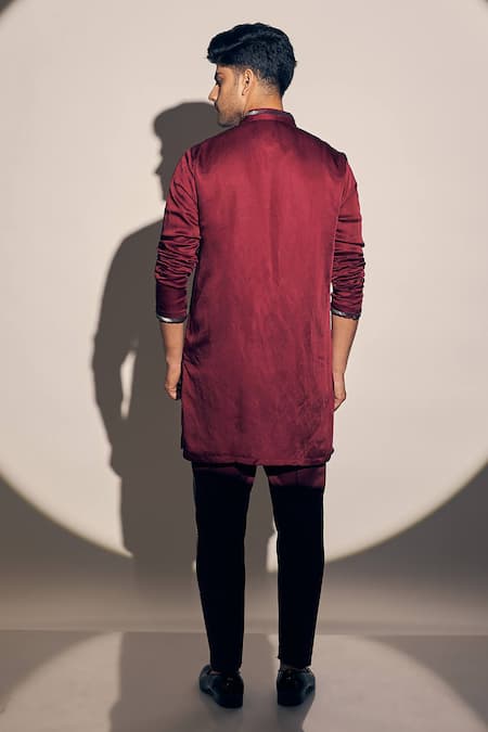 Kaaj Button X AZA Straight Kurta With Pant 