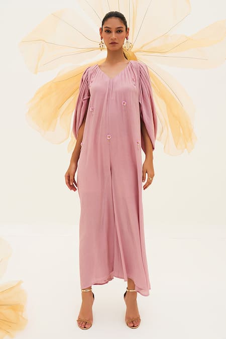 House Of Fett Enigma Cowl Sleeve Jumpsuit