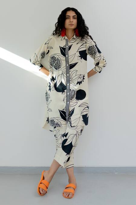 Silai Studio Printed Straight Tunic & Pant Set 