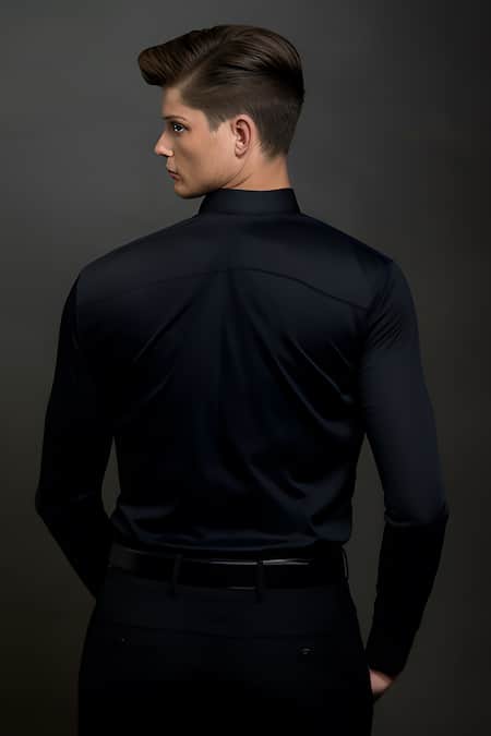 Hespoke Stripe Placement Shirt 