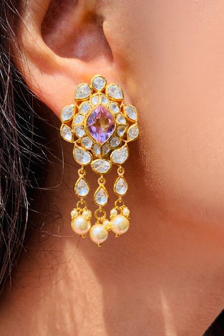 Latest Gold Drop Earrings for Women Archives - SPE GOLD - Online Gold  Jewellery Shopping Store in Poonamallee