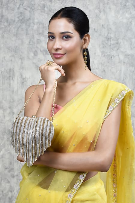 Aloha By PS Love Story Heart Tasseled Clutch 