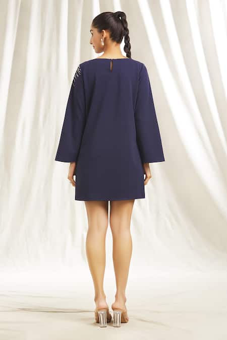 Shivani Awasty Starburst Embroidered Dress 