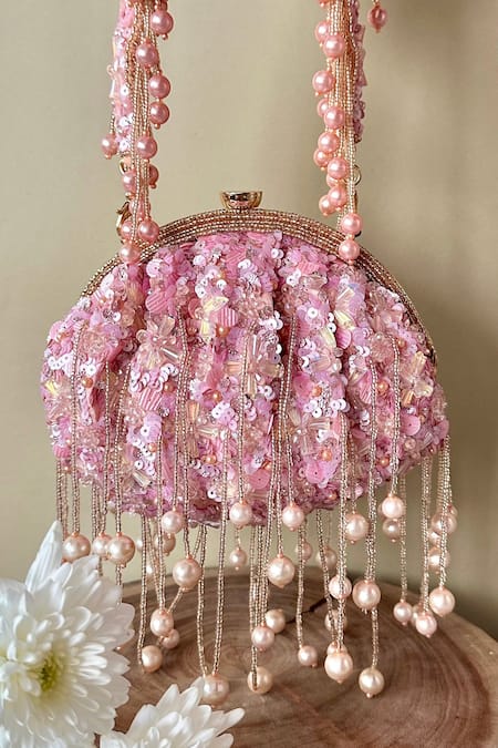 Sparkle Sisters - Sequin Rainbow Pink Purse For Girls Cross Body Round Bag  – Dottie Doolittle
