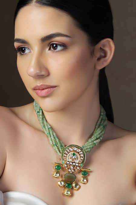 Joules by Radhika Bead Twist Necklace 