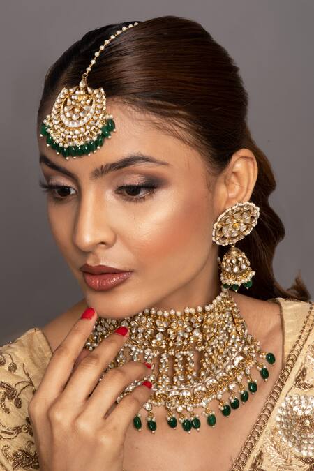 Kundan Bridal Set , Alia Bhatt Bridal Jewellery, Bridal Jewellery Set