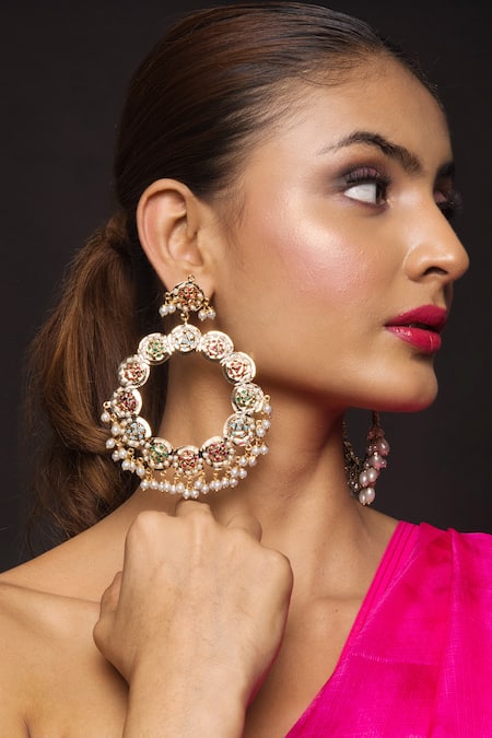 Pin by Nehafarheen on jannat zubair 🥰 | Diamond earrings, Earrings, Diamond