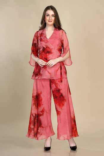Whimsical By Shica Waterlily Print Top & Pant Set