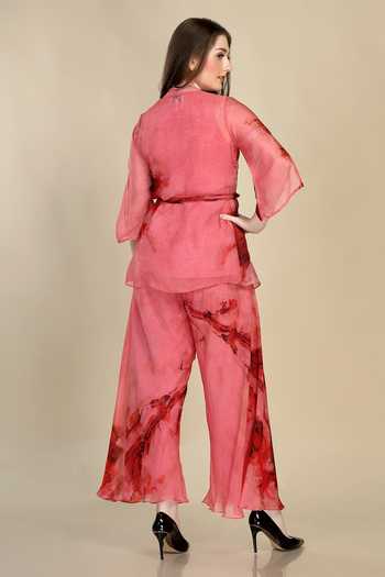 Whimsical By Shica Waterlily Print Top & Pant Set