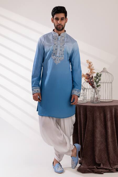 Tira By Naresh Raj Paisley Bloom Bundi Kurta Set 